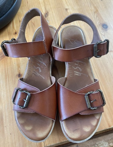 Blowfish malibu wedge heels - heels, sz