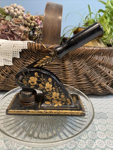 Antique cast iron seal - antique,