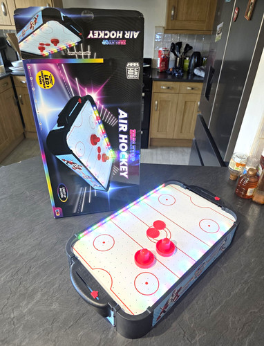 Tabletop air hockey table - hockey,