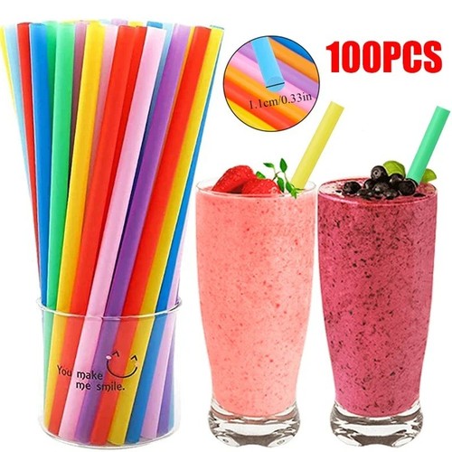 100 pcs reusable straws extra - 100,
