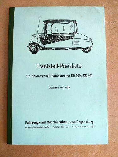 Messerschmitt 200 201 - kr,