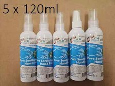 Hand Sanitizer Spray 120ml x 5
