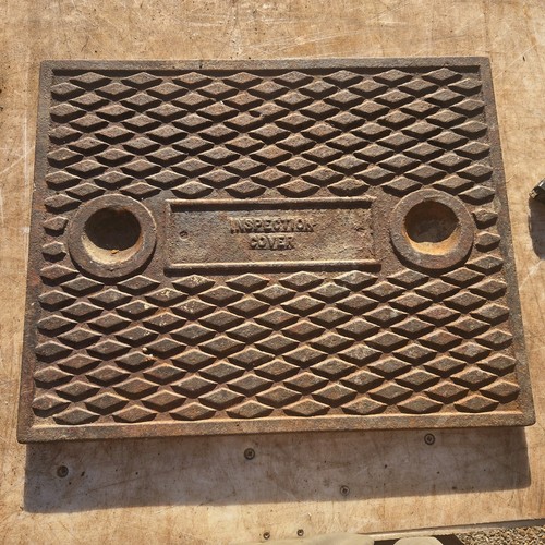 Cast iron manhole - manhole, cover