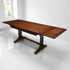 Old Charm Large Extending Dining Table Seats Up To 10 Places FREE UK Delivery