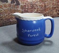 Blue devonmoor pottery jug