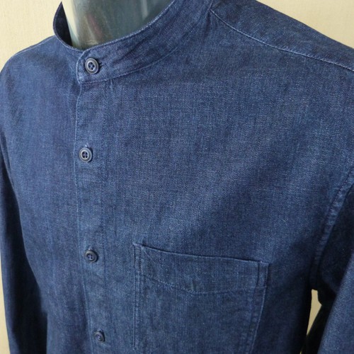 Mens denim shirt - mens, grandad