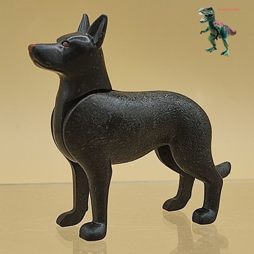 Playmobil big black dog - ,