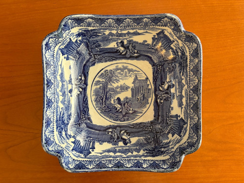 Cauldon chariot blue white - cauldon,