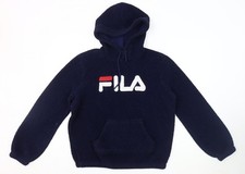 Fila Men's Blue Hoodie L -