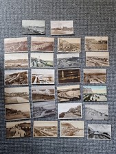 Lot of 26 UK vintage seaside / beach postcards nice lot topo
