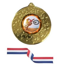 Motorcross racing medal - motorcross,