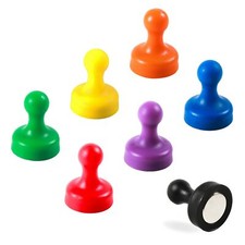 7 Strong Fridge Magnets, Large