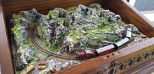 Z Gauge Model Railway and train  by Mountain Lake Model Railways.