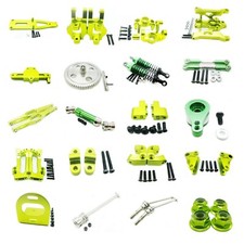 Aluminum Metal Upgrade Parts For 1/12 WLtoys 12428 12423 RC Car DIY Parts green