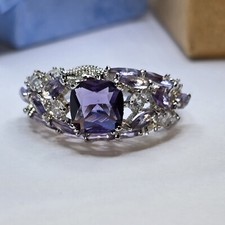Ladies Deep Purple  Dress Ring