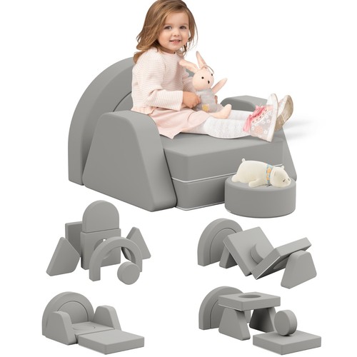 Kids play couch set fold - play,