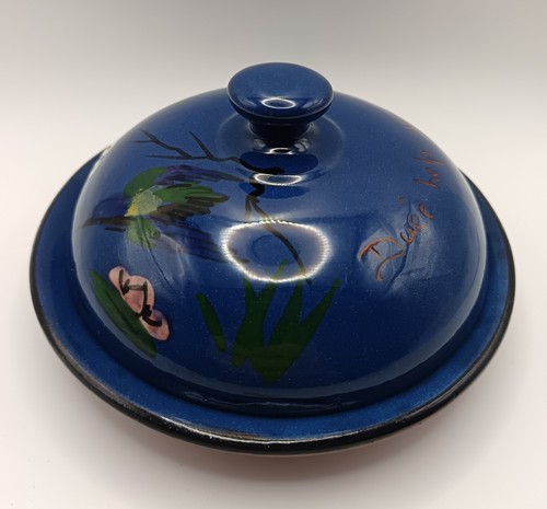 Vintage studio pottery butter - vintage,