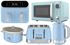 SWAN Retro Revive Blue Kettle