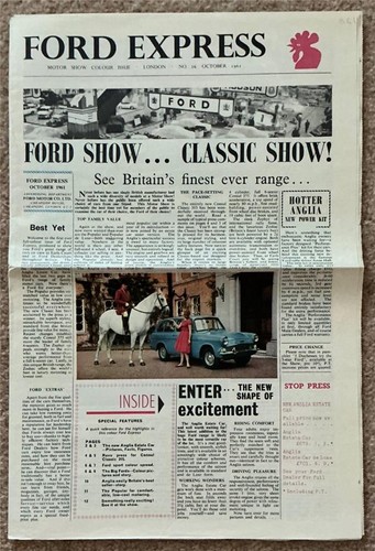 Ford express newspaper - ford,
