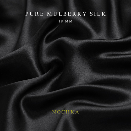 Black 100 pure mulberry - black, 100%