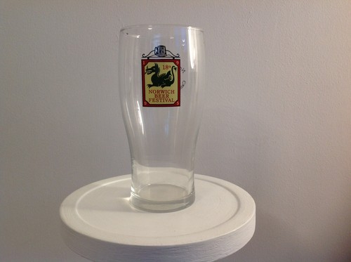 Norwich beer festival glass - norwich,