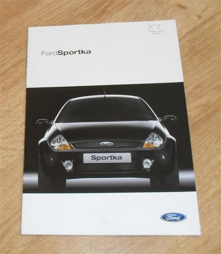 Ford sportka brochure - sportka, 2003