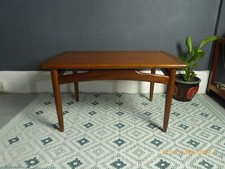 G Plan coffee table EGomme table retro teak mid century vintage table GPlan