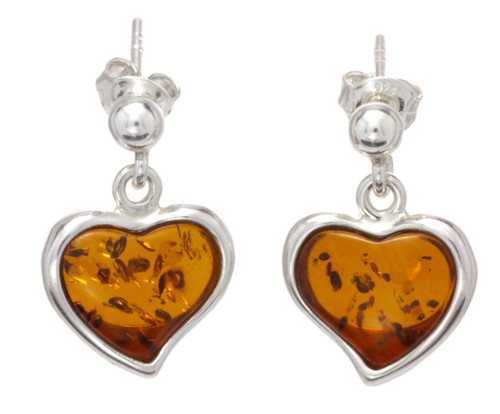 Natural baltic amber sterling - natural,