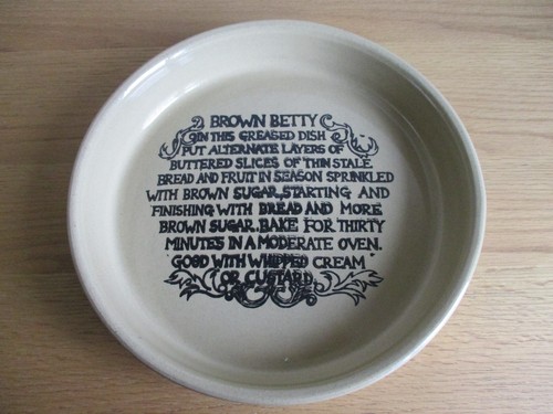 Vintage moira pottery - moira, pie