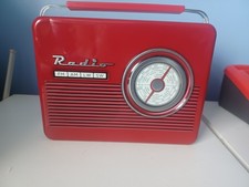 Vintage Red Retro Radio Cookie