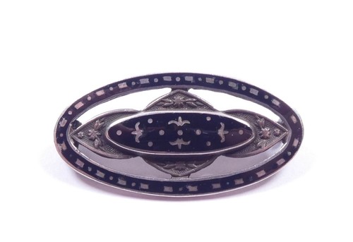Antique brooch 925 sterling - antique,