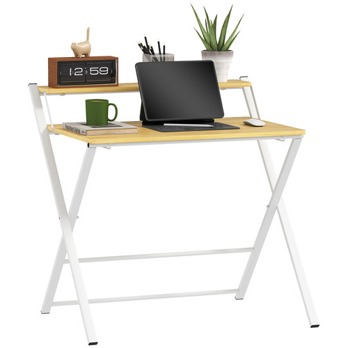 Folding computer desk - computer, with