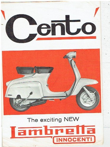 Lambretta 100cc cento scooter - 100cc,