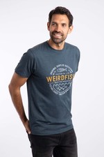 Weird Fish Waves Front Print Graphic T-Shirt