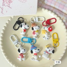 Snoopy small keyrings 6 pcs