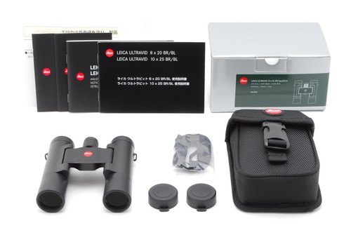 Almost unused box leica - in,