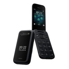 Nokia 2660 Flip 4G Black Unlocked Dual Sim with 2.8" display Big Button Phone