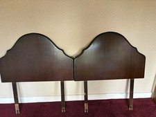 Two Solid Wooden Matching