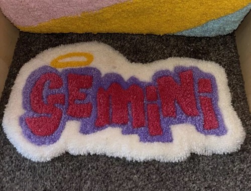 Gemini bratz star sign rug - star,