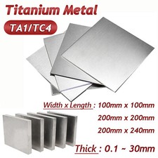 Thick 0.1mm-30mm TC4 Pure