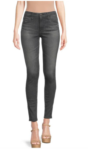 Jeans skinny high rise grey - ag,