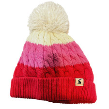 Joules Alaska Beanie Poppy