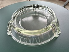 TGWU vintage heavy glass
