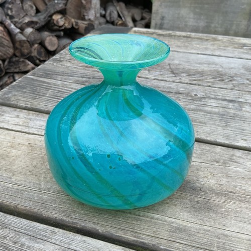 Vintage signed mdina green - mdina, &