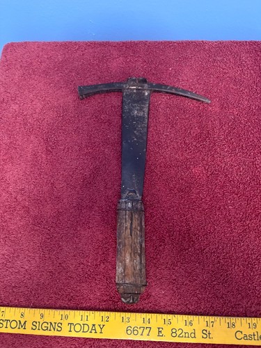 Antique slate roofing hammer - slate,