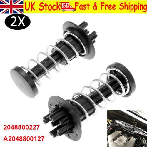 Bonnet hood spring - 2x,