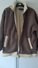 Tayberry Brown Fleece Coat