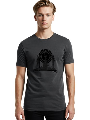 Wimshurst machine mens graphic - mens,
