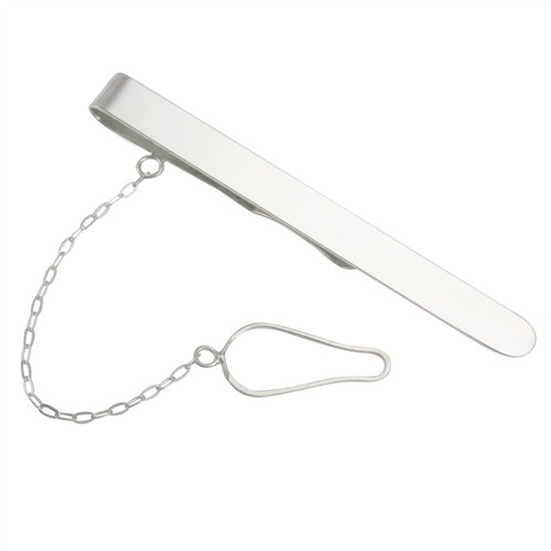 Sterling silver classic tie - sterling,