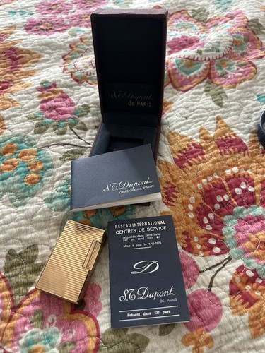 Dupont gold plated vintage - st,